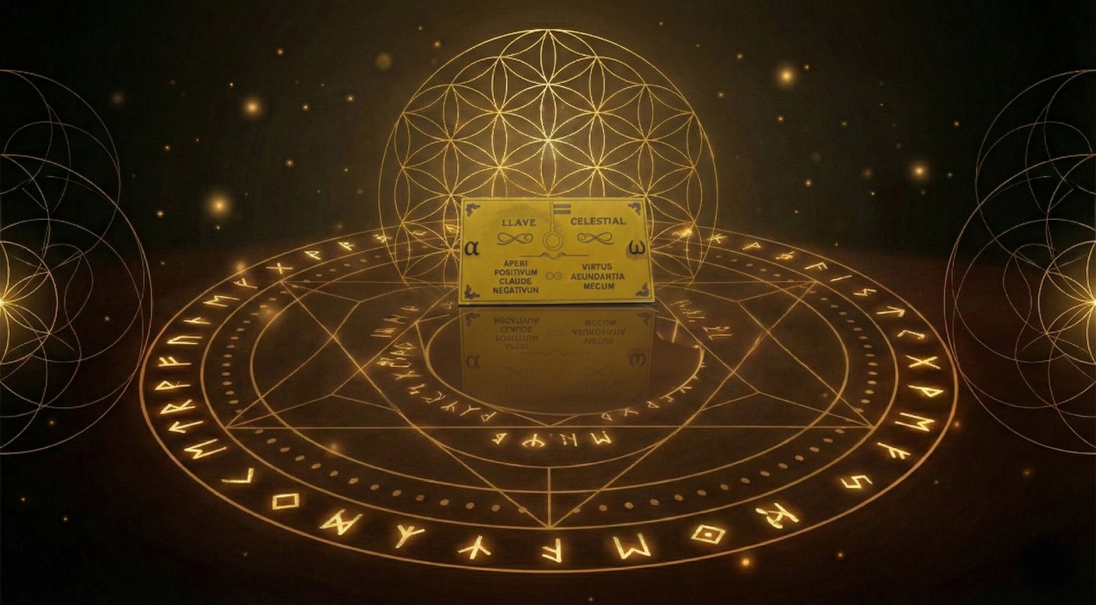 LA LLAVE CELESTIAL: Tríptico de Manifestación y Apertura Universal