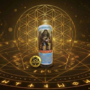 SISTEMA DE ANCLAJE MAMMÓN: Veladora de 7 Días + Sigilo de Poder (Apertura Financiera)